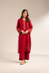 2 Piece Lawn Karandi Embroidered (CS0254)